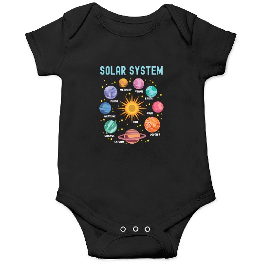 Solar System Planets Science Onesies