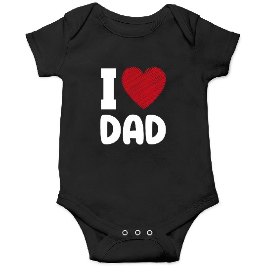I Love Dad Onesies