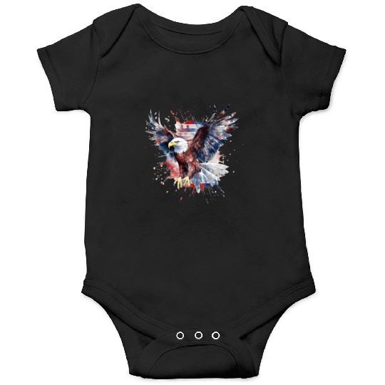 Eagle 4Th July Independent Day Onesies