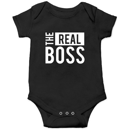 The Real Boss Onesies