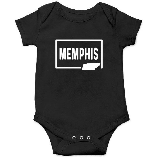 Memphis Tennessee Tn - Home Hometown Vacation Onesies