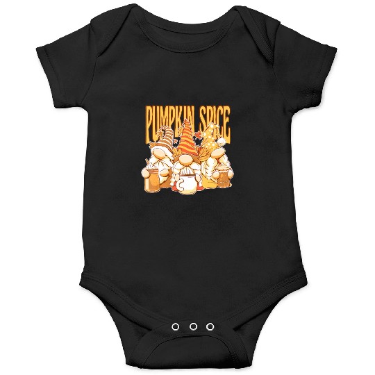 Gnomes Autumn Season Pumpkin Spice Hallothanksmas Onesies