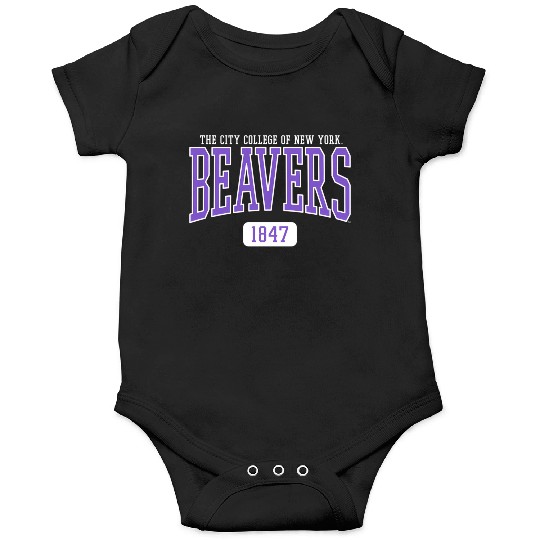 City Of New York Ccny Beavers Est Date Onesies