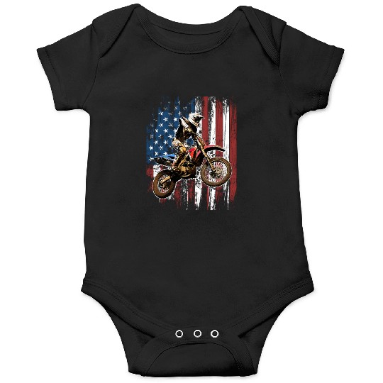 Dirt Bike Racing Motocross Racings Onesies