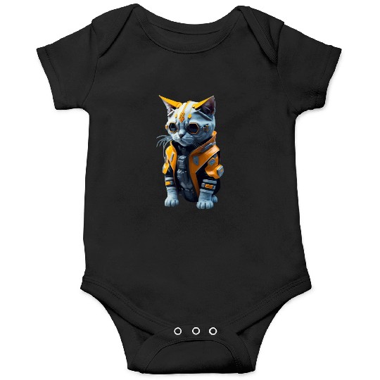 Cyberpunk Cat Onesies