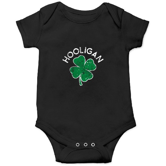 Hooligan Squad Lucky C St Patrick'S Day Distress Onesies