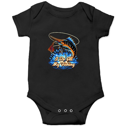 I Do All Fishing Ocean Fisherman Sea Fish Onesies