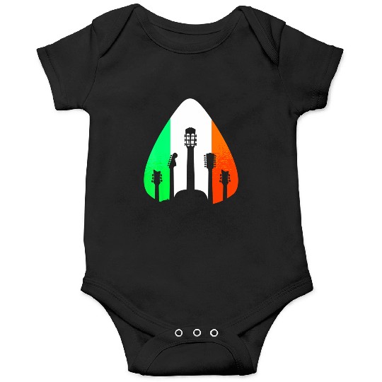 Musician Irish Guitar Music Saint Patricks Day Onesies