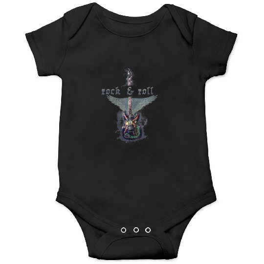 Rock and Roll Guitar product Onesies