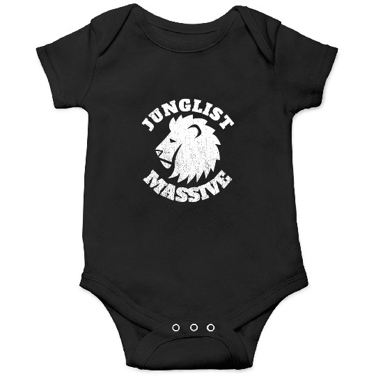 Junglist Music DnB EDM Drum N Bass Lion Onesies