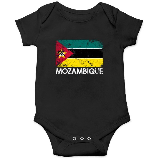 Mozambican Flag Made In Mozambique Onesies
