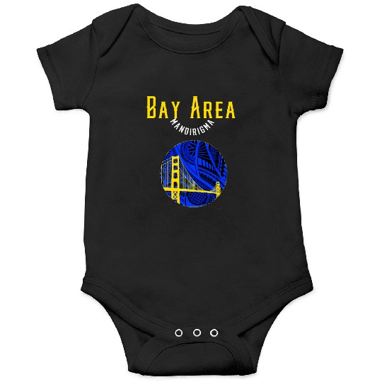 San Francisco Bay Area Bridge Polynesian Warrior T Onesies