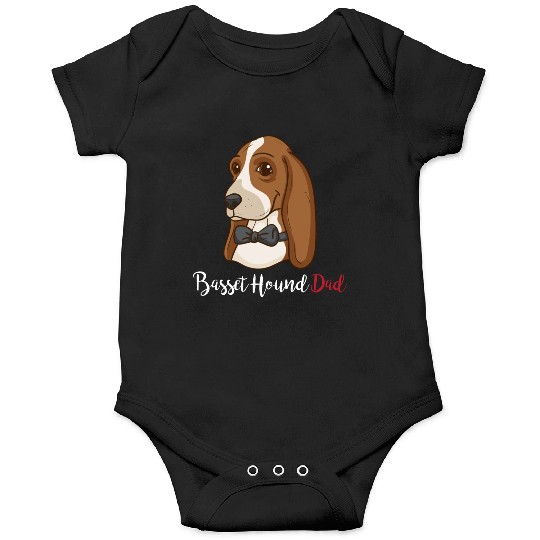 Basset Hound Gift Men Dog Lover Dog Owner Dad Onesies