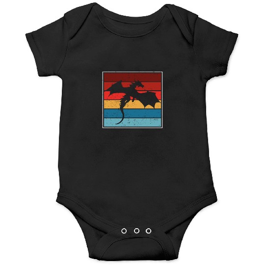 Dragon silhouette Onesies