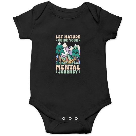 Mental Health Nature Environment Health Awareness Onesies
