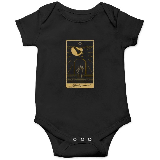 Tarot Card Judgement Occult Gothic Halloween Onesies