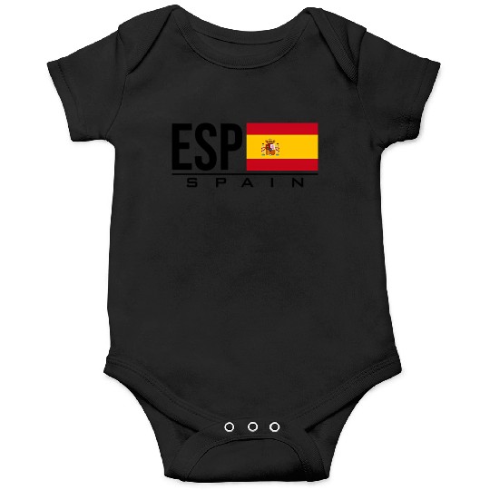 Spain Flag Spanish Espana Sports Games Athletics J Onesies