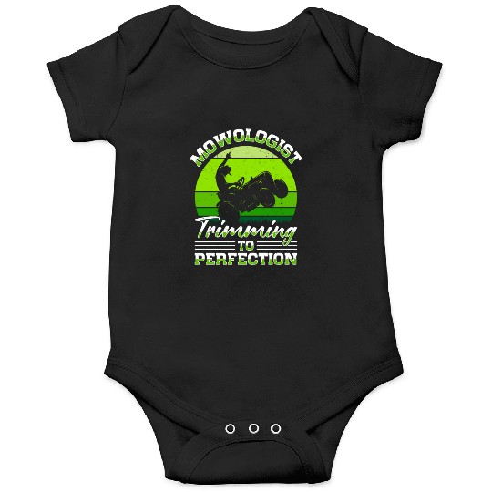 Lawn Mowing Lawn Mower Gardener Gardening Onesies