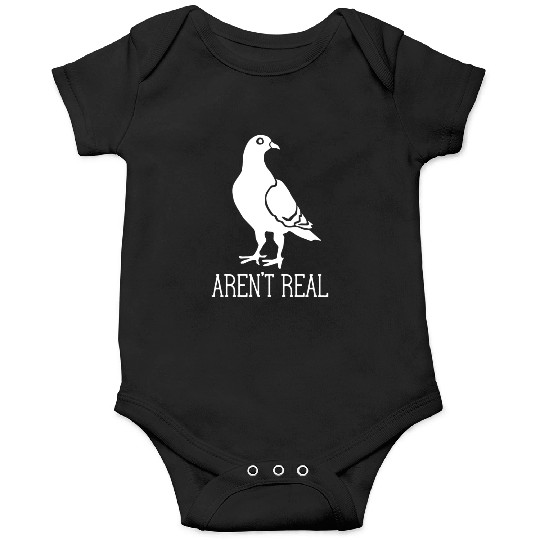 Birds Aren t Real Conspiracy Pigeon Retro Onesies