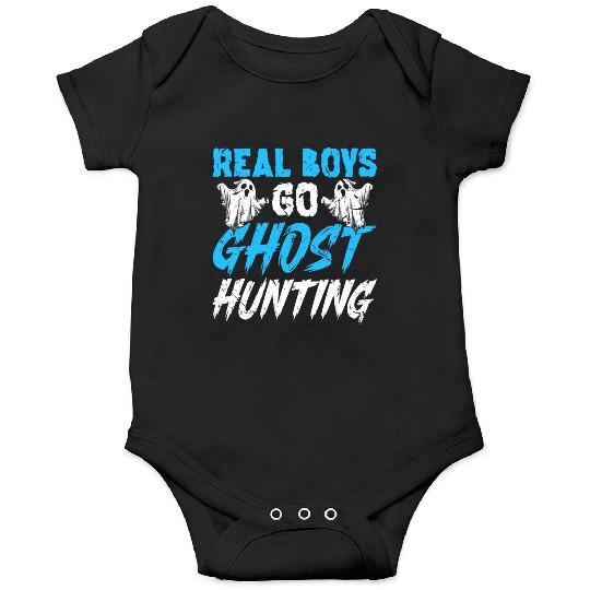 Paranormal Investigator Boys Ghost Hunting Onesies