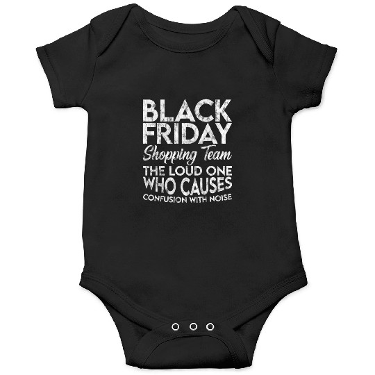 Black Friday Shopping Team 3 Onesies