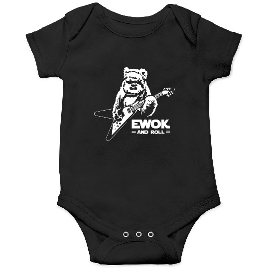 New Ewok And Roll Guitar Funny Onesies