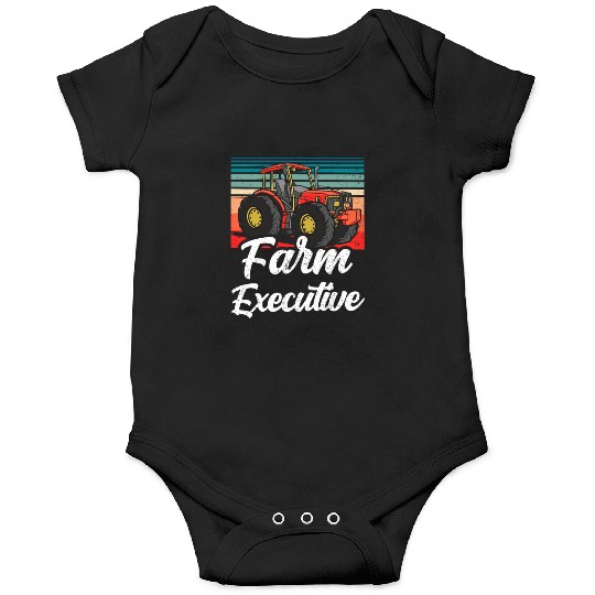 Farm Executive Farmers Ranch Farming Farmer Onesies