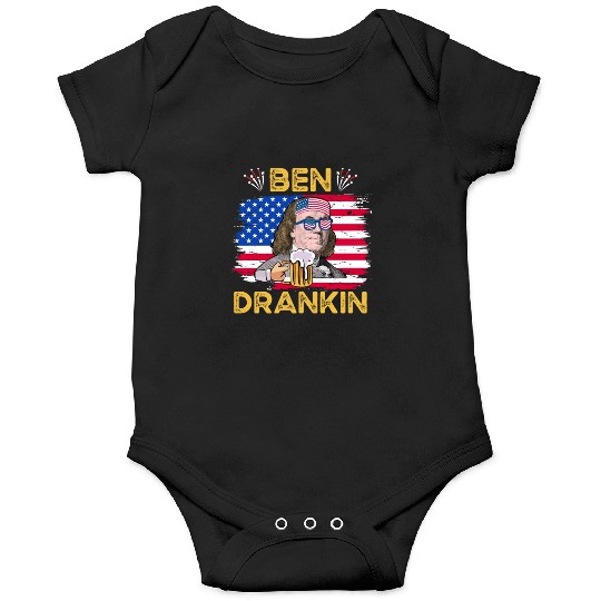 Ben Drankin US President Independence Day Onesies