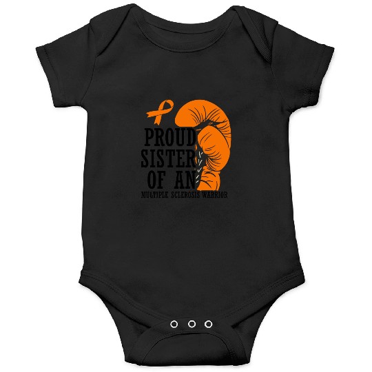 Proud Sister Of An Multiple Sclerosis Awareness Onesies