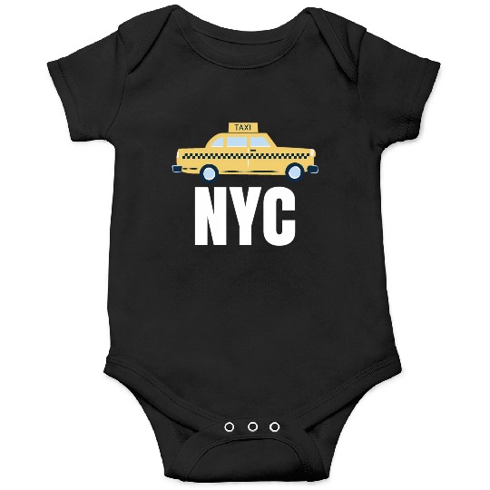 Nyc New York City Taxi Travel Usa Cities Onesies