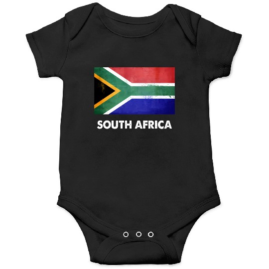 South African South Africa Flag Onesies