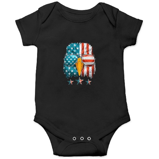 Patriots America Ealge Stars and Stripes US Pride Onesies