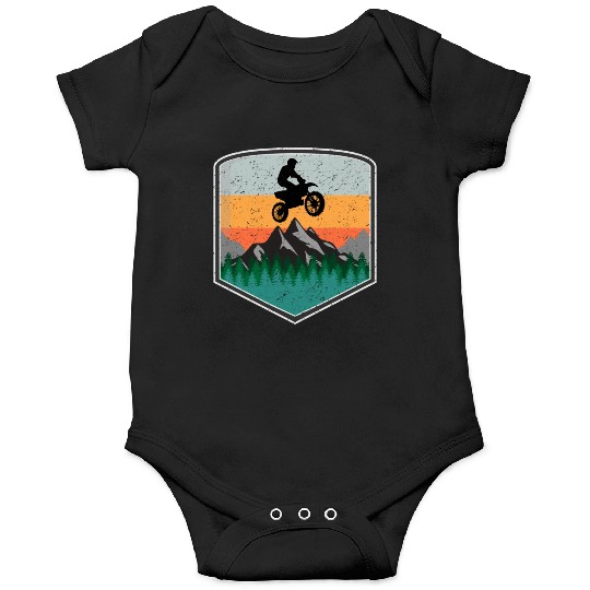 Cool Motocross Nature Design Abcd1 Onesies