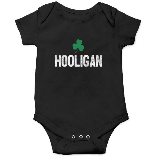 Hooligan Irish St Patrick'S Day Shamrock Clover Onesies