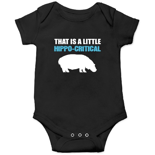 Little Hippo-Critical Zookeeper Or Animal Lover Gi Onesies