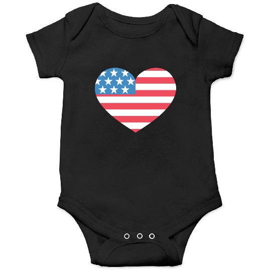 Heart America Onesies
