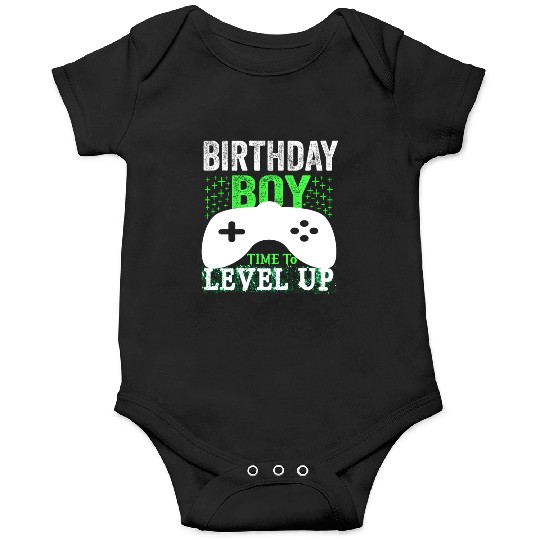 GAmer, birthday boy, time to level up Onesies