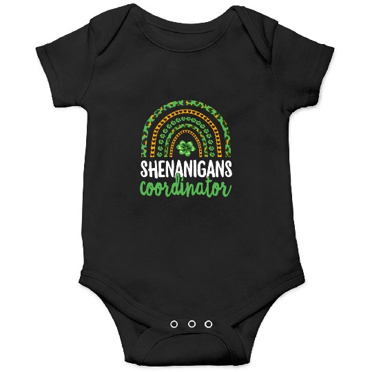 Shenanigans Coordinator Teacher St Patricks Day Onesies