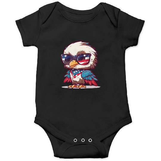 Patriotic fashionista Bird Onesies
