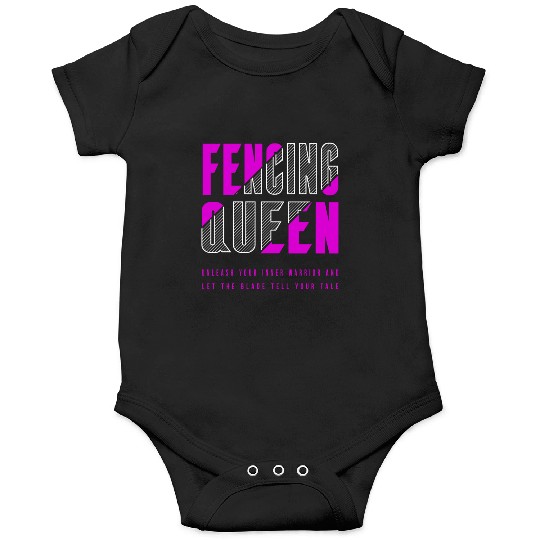 Fencing Queen Onesies
