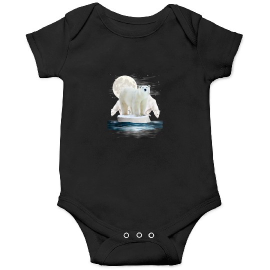Polar Bear Lover design, Wildlife Zoo Animal Lover Onesies