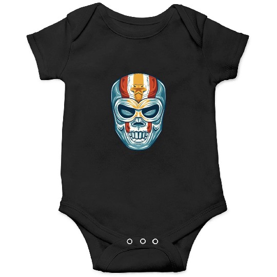 Lucha Libre Mexican Wrestling Mask Luchador Onesies