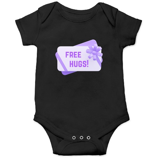 Free Free Hugs Gift Card funny Onesies