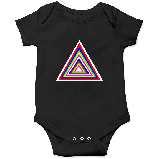 RainbowTriangle Onesies for Mens Women Kids Teens