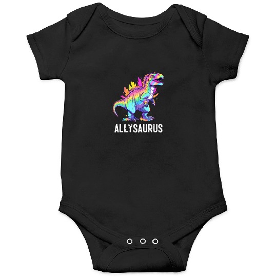 Allysaurus Dinosaur LGBT Community Dino Lover Pun Onesies