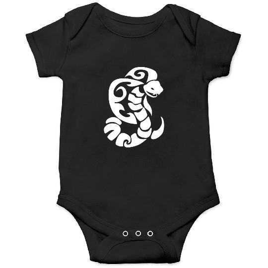 Tribal Cobra Tattoo Onesies