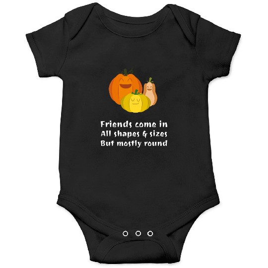 Halloween Vegetable Friends Onesies