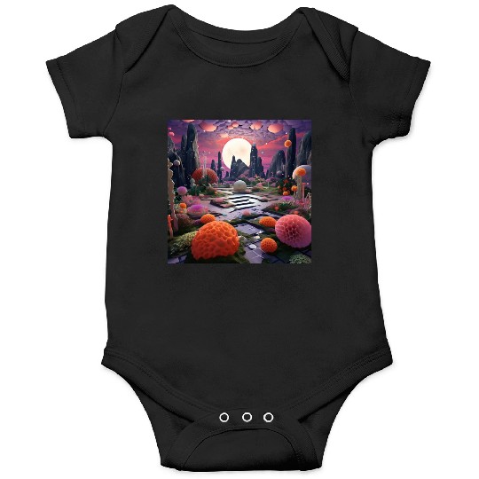 Visually Pleasing Moonlight Coral [Surreal Aesthet Onesies