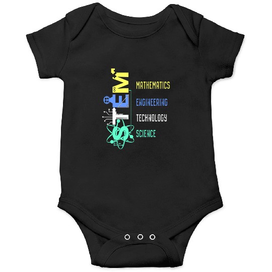 Stem Teacher Science Technology Engineer Math Onesies