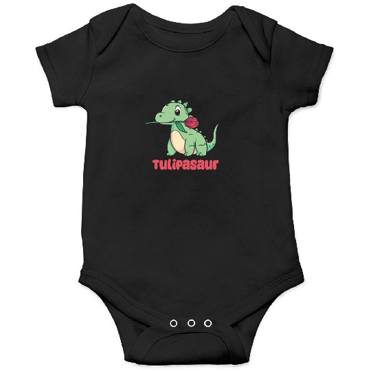 Tulip Gardening Trex Onesies